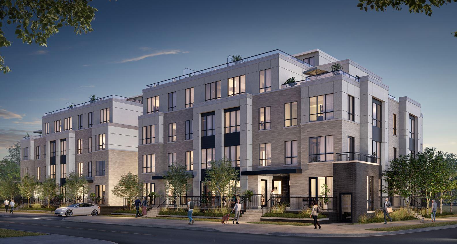 ParkHaus Urban Towns Toronto, Ontario. New Townhomes for Sale